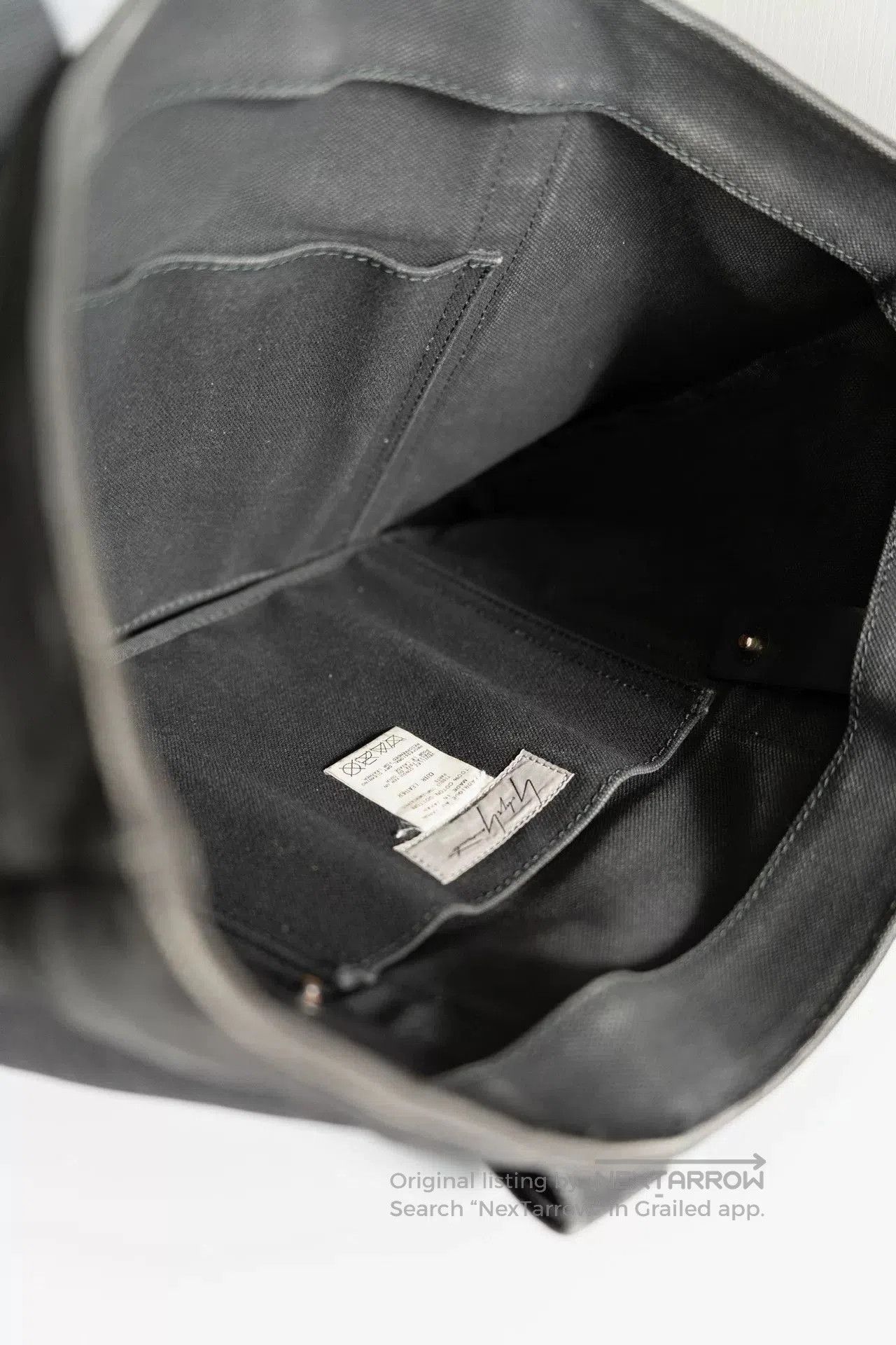 Yohji Yamamoto Yohji Yamamoto Leather Tote Bag. Size ONE SIZE - 4 Thumbnail