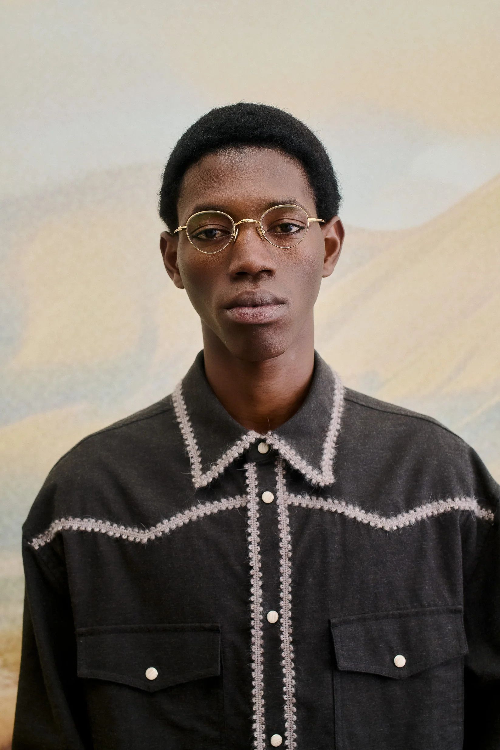 A Kind Of Guise 💚 AW25 A Kind Of Guise Exclusive Yahi Shirt Dark Umber NEW Size US L / EU 52-54 / 3 - 5 Thumbnail