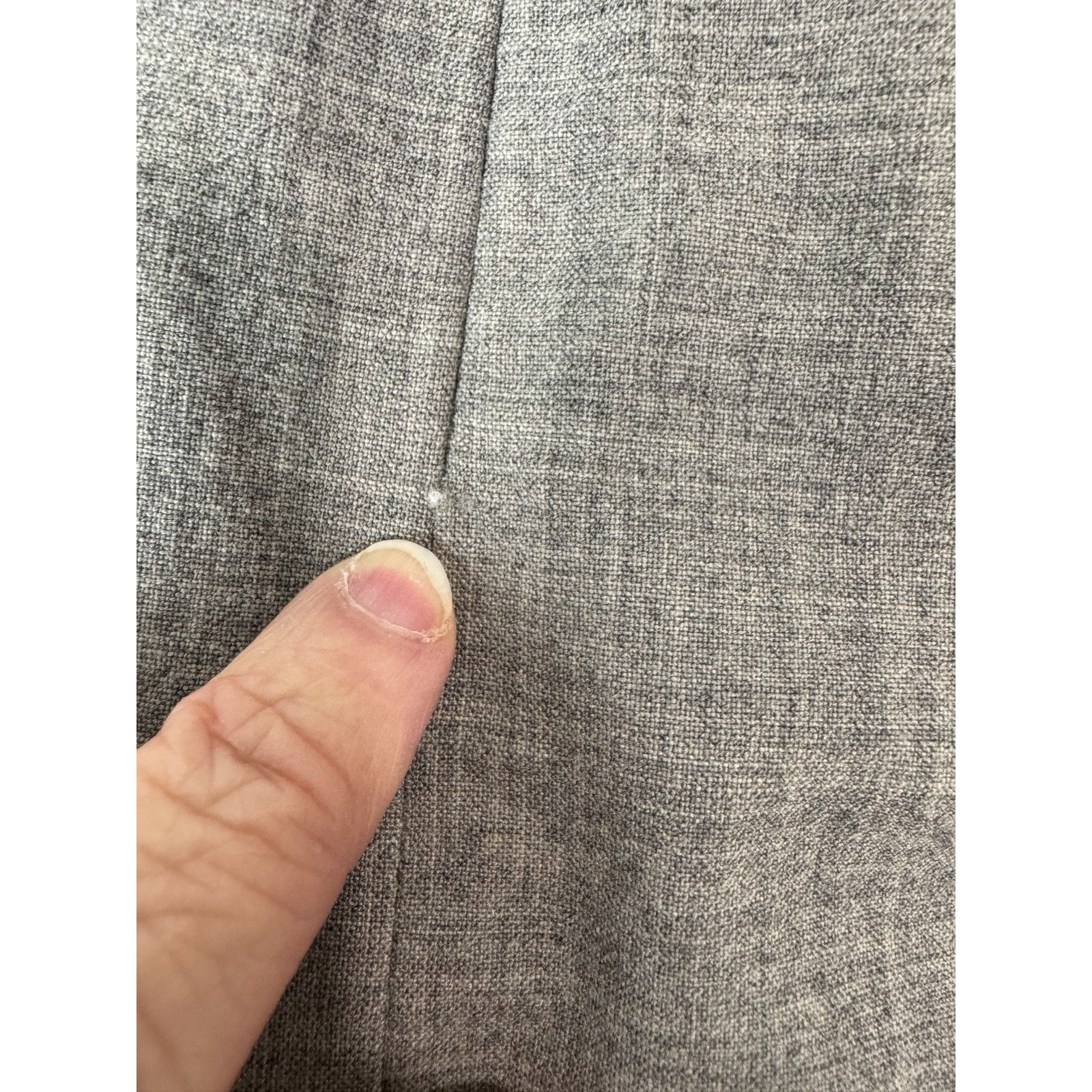 Banana Republic Banana Republic Wool Pencil Skirt Size 10 Stretch Taupe Size 32" / US 10 / IT 46 - 8 Thumbnail