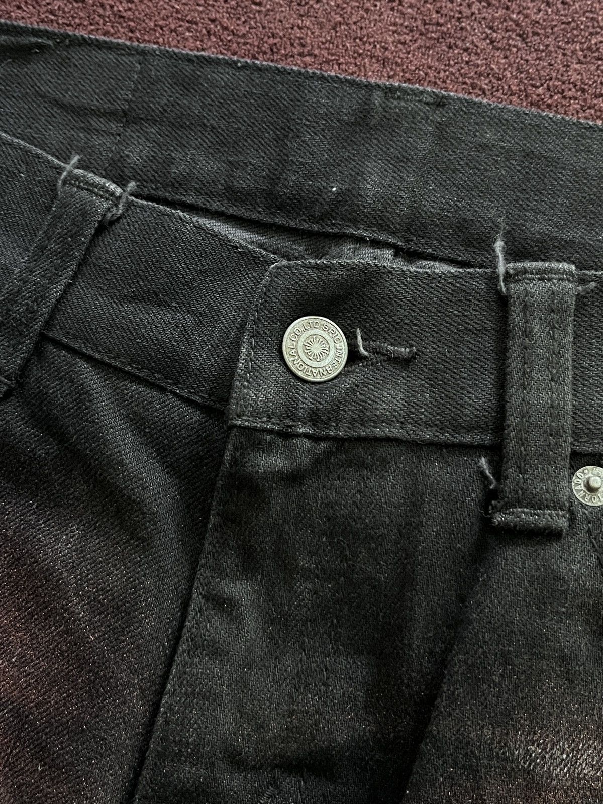 Tornado Mart TORNADO MART ACID SPRAY FLARE JEANS Size US 30 / EU 46 - 6 Thumbnail