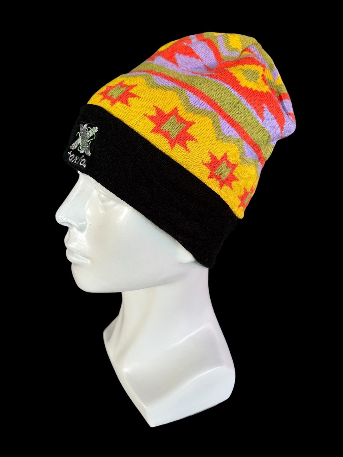 Japanese Brand × Kapital × Vintage 🌈Hippies Style Japanese Brand Beanie Hats Rare design Size ONE SIZE - 1 Thumbnail