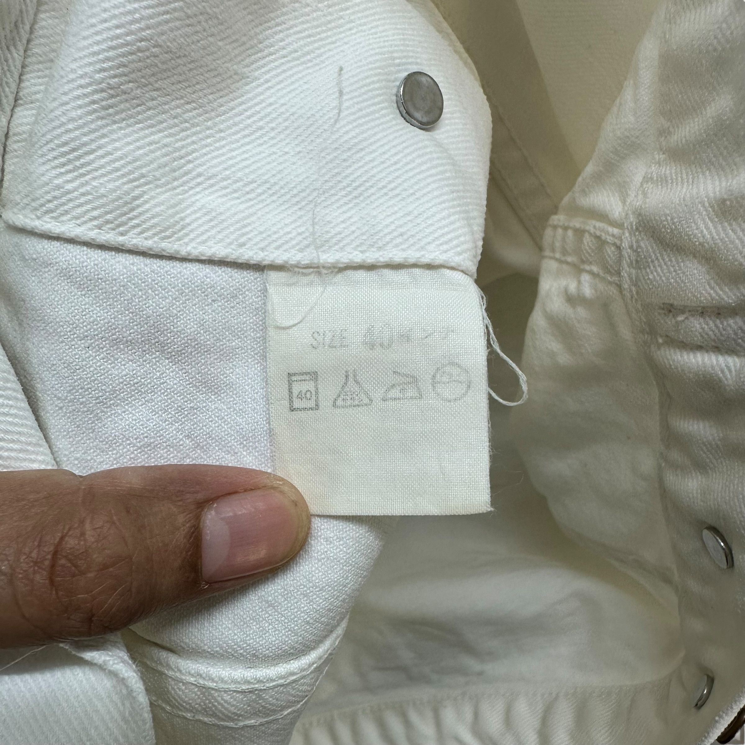 Levi's Vintage LEVI'S 70505 White Denim Jacket White Tab #A42-0965 Size US M / EU 48-50 / 2 - 8 Thumbnail