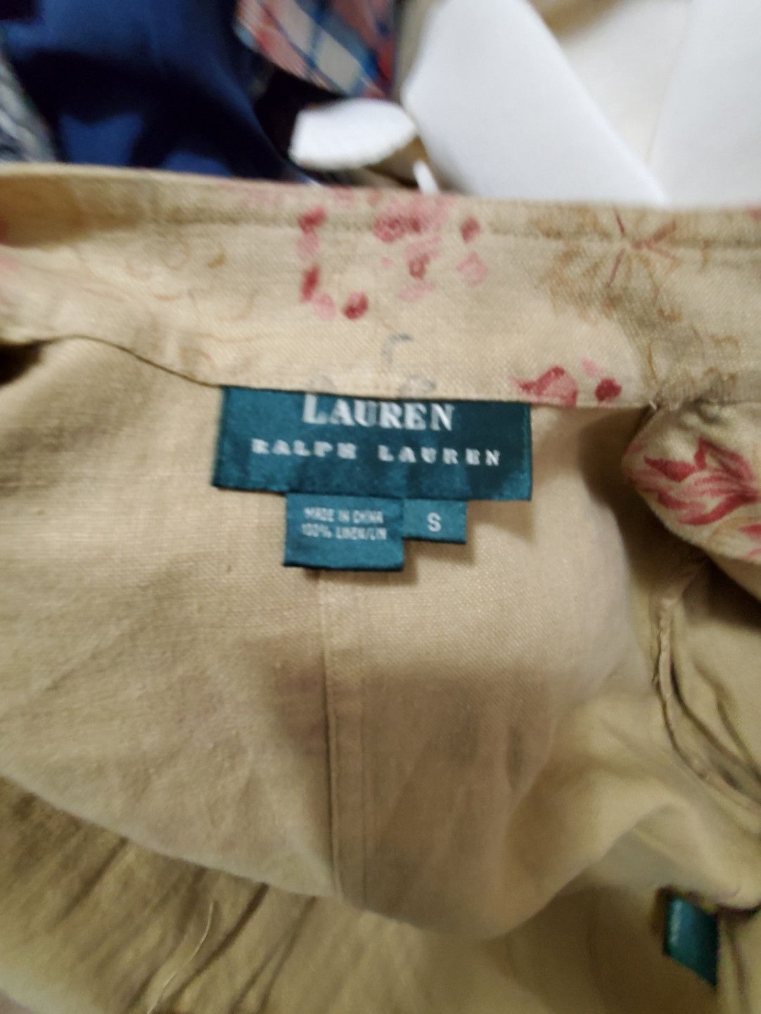 Ralph Lauren Ralph Lauren Vintage Chinese Peony Blazer Size S / US 4 / IT 40 - 2 Thumbnail
