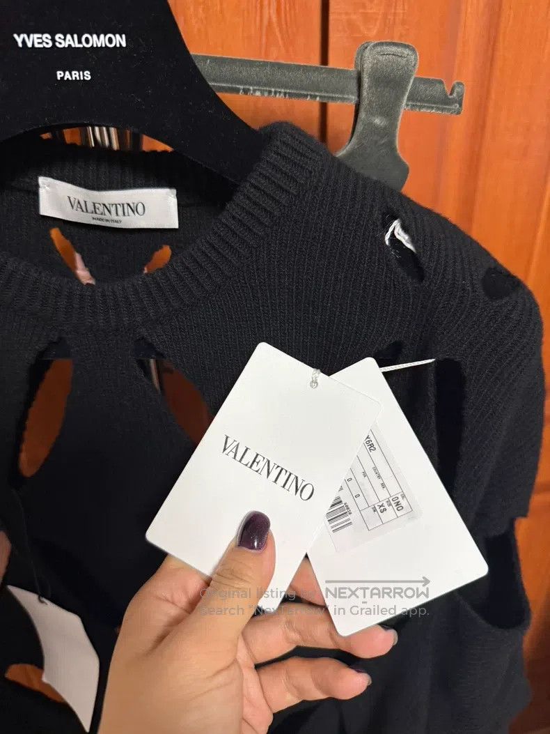 Valentino Valentino Cut-out sweater Size S / US 4 / IT 40 - 3 Thumbnail