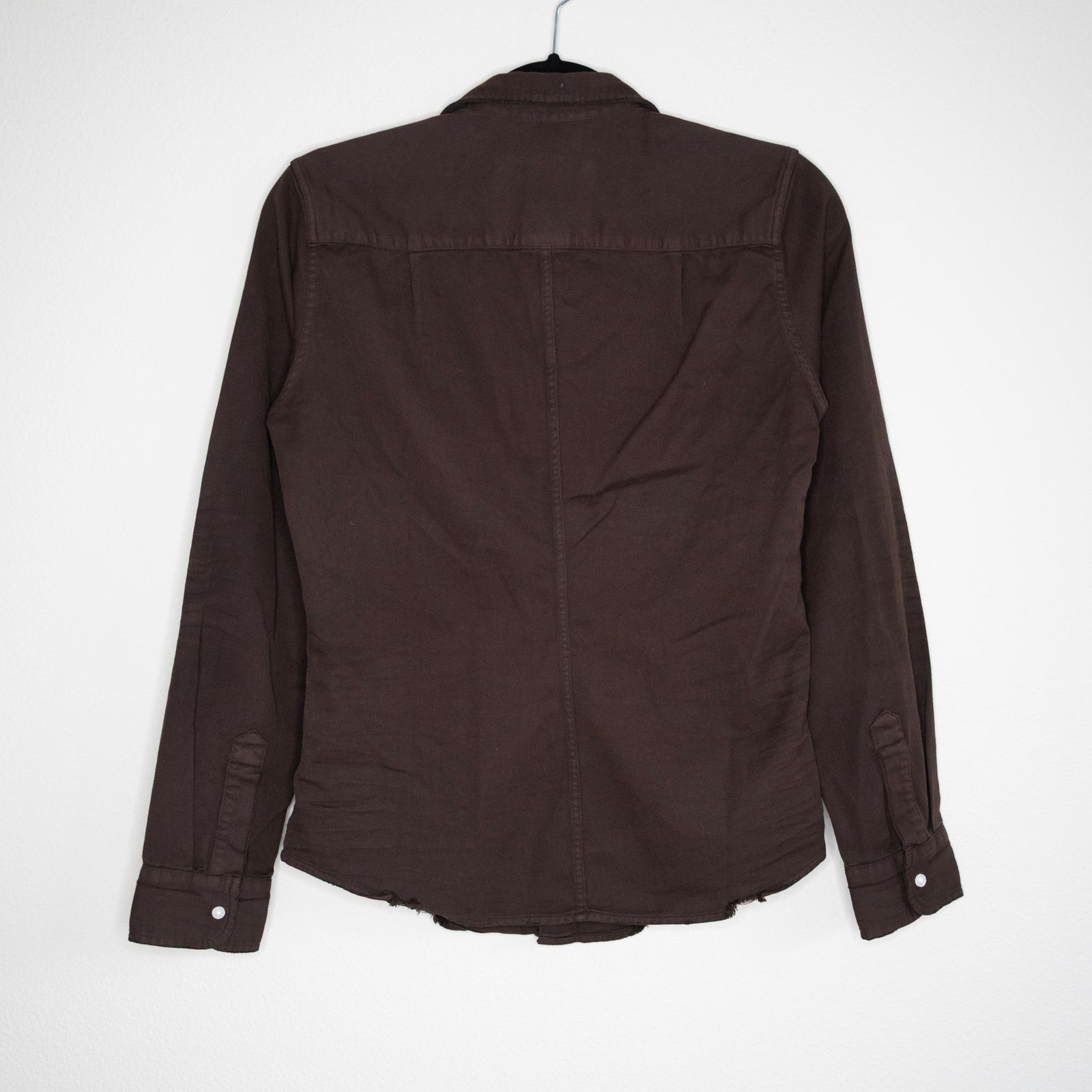 Frank & Eileen Frank & Eileen Barry Button Down Shirt Washed Brown Size S / US 4 / IT 40 - 3 Thumbnail