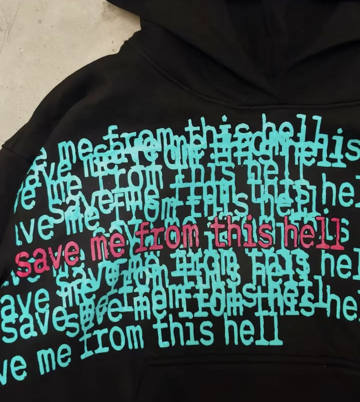Japanese Brand Harajuku Thickened Hip Hop Save Me Hoodie Oversized Size US M / EU 48-50 / 2 - 3 Thumbnail