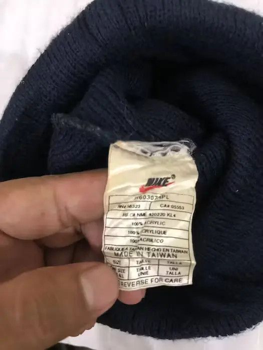 Nike × Vintage Vintage Nike Swoosh Logo beanie Size ONE SIZE - 5 Thumbnail