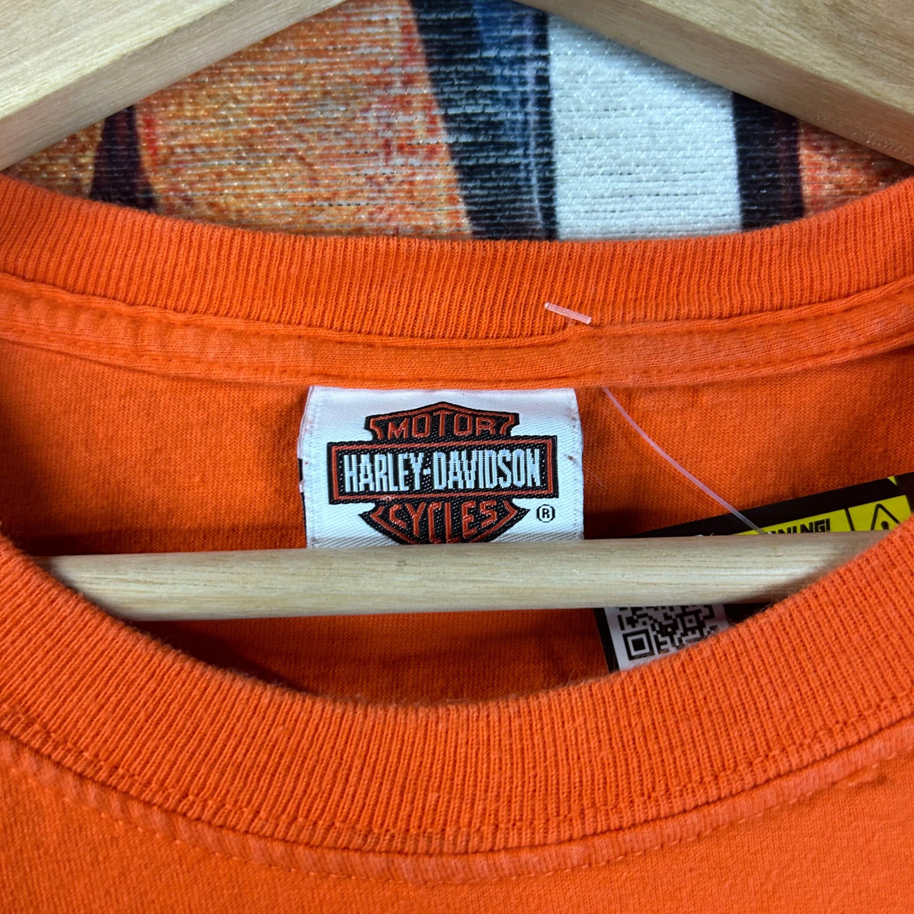Harley Davidson Harley Davidson Houston Texas Pocket Tee Size Large Size US L / EU 52-54 / 3 - 3 Thumbnail