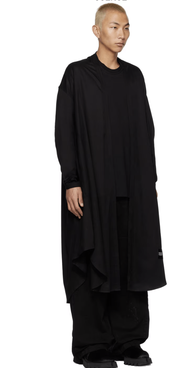 Julius Julius Black Robe Cardigan Size US L / EU 52-54 / 3 - 6 Thumbnail