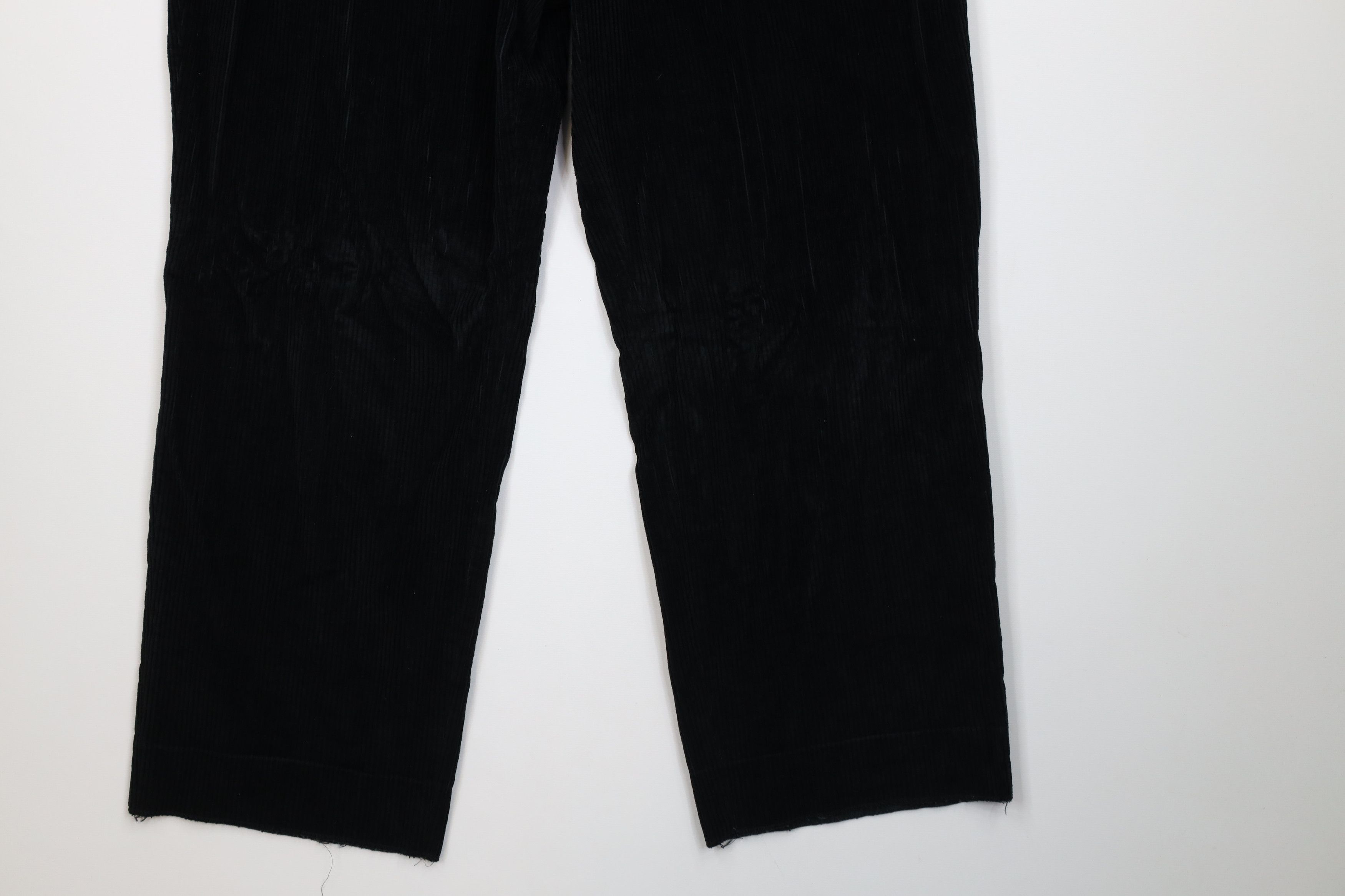 Vintage Vintage 90s Streetwear Pleated Wide Leg Corduroy Chino Pants Size US 40 / EU 56 - 4 Thumbnail