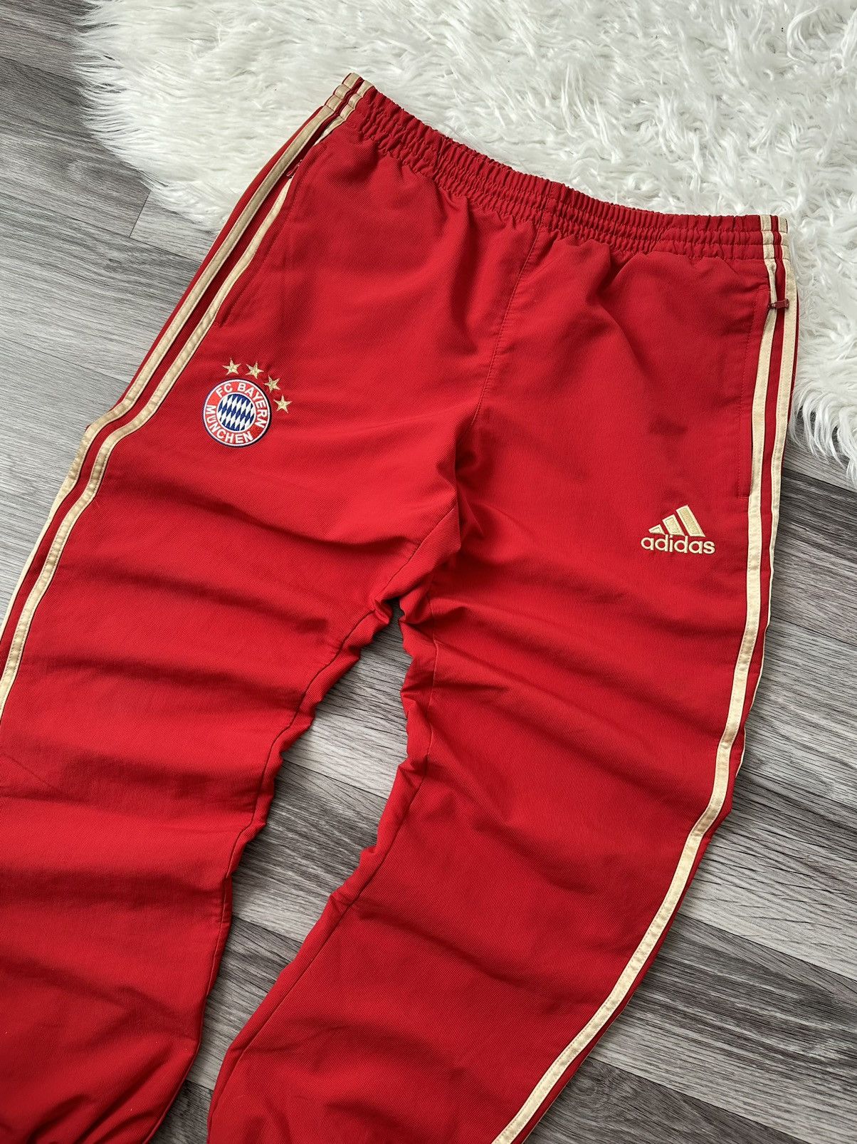 Adidas Adidas Bayern Munich 2011-2013 Red Training Tracksuit hype Size US L / EU 52-54 / 3 - 15 Thumbnail