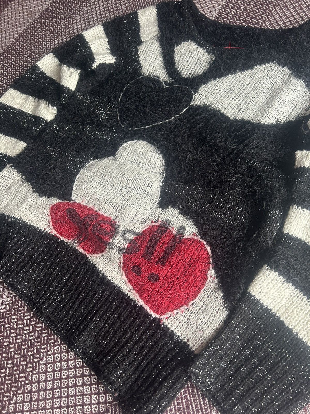 Desigual × Japanese Brand × Vintage Vintage Y2K Desigual Wool Sweater Streetwear Style Japanese Size M / US 6-8 / IT 42-44 - 5 Thumbnail