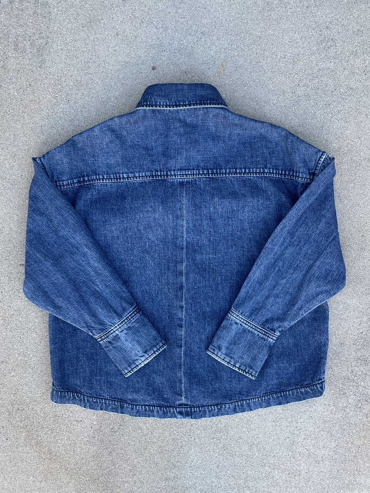 Chrome Hearts Chrome Hearts Lucky Cross Patch Denim Jacket Size XS / US 0-2 / IT 36-38 - 2 Thumbnail