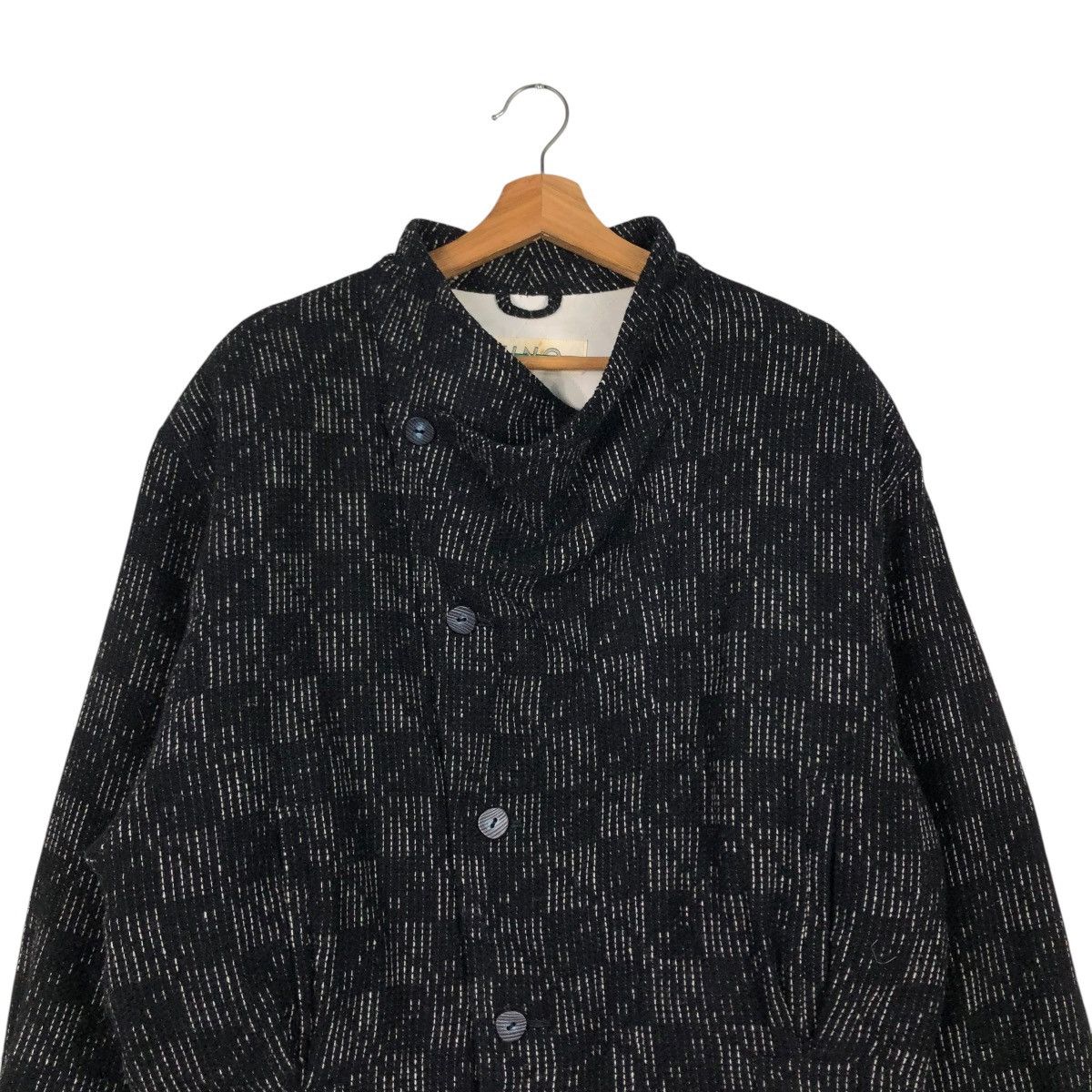 Japanese Brand 🔥VINTAGE BOMBER JACKET HIDDEN COLLAR VENO ISSEY MIYAKE Size US M / EU 48-50 / 2 - 5 Thumbnail