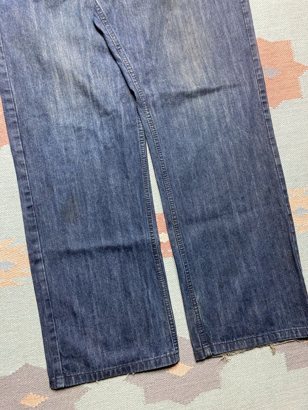 Rocawear × Vintage VTG y2k baggy jeans rocawear embroidered wide skater 38x32 Size US 38 / EU 54 - 5 Thumbnail