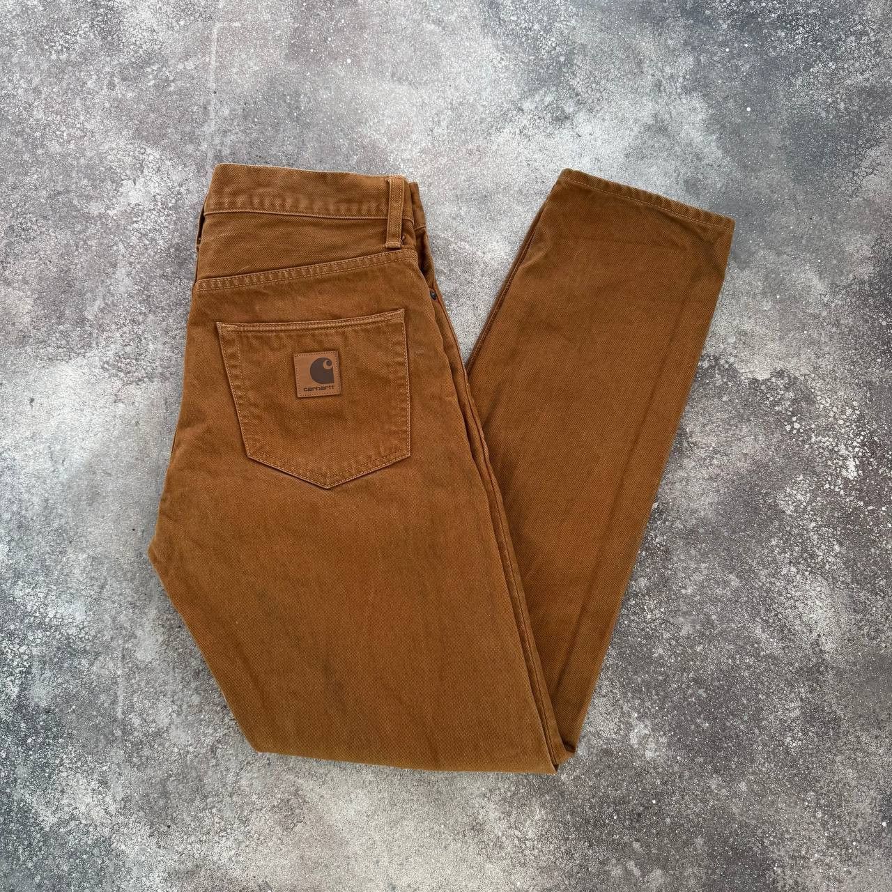 Carhartt Wip Carhartt Wip Vintage Faded/Washed Klondike Pants Size US 31 - 2 Thumbnail