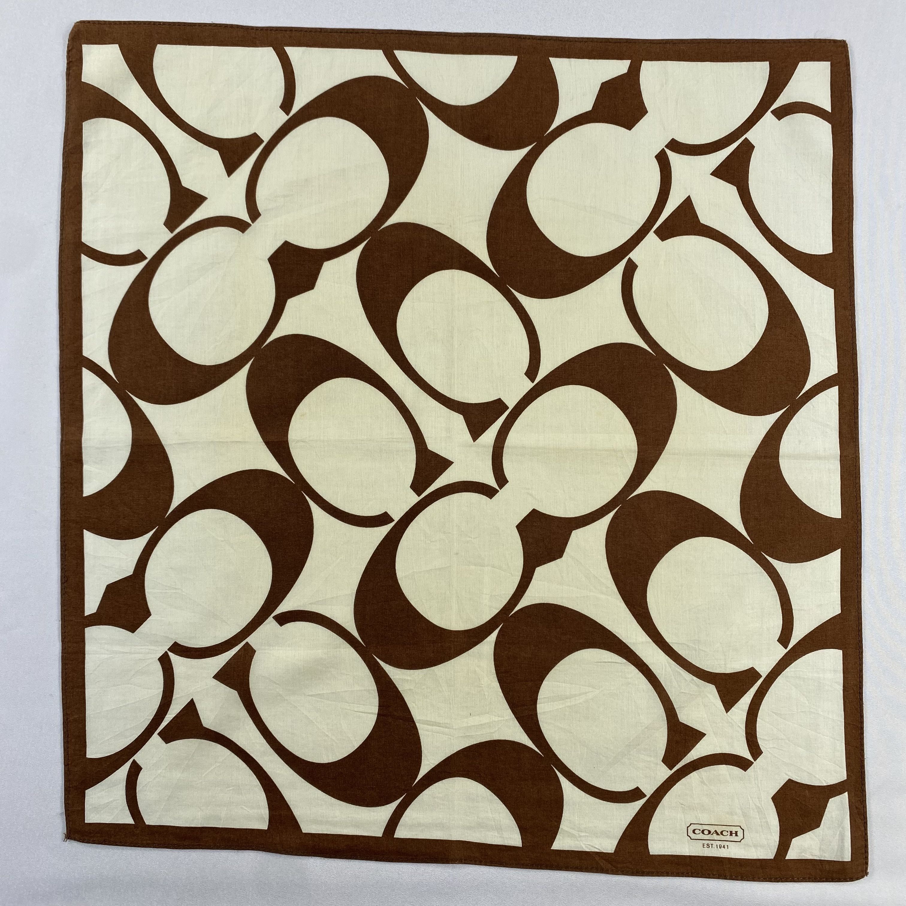 Coach Bandana/ Handkerchief / Neckerchief-P823