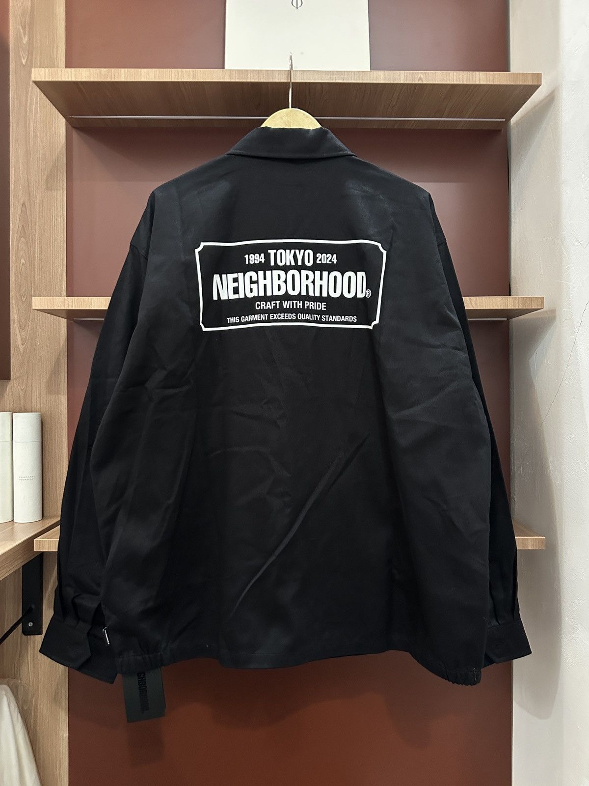 Neighborhood Neighborhood Zip work jacket - 2024 "Black" XL Size US XL / EU 56 / 4 - 1 Thumbnail