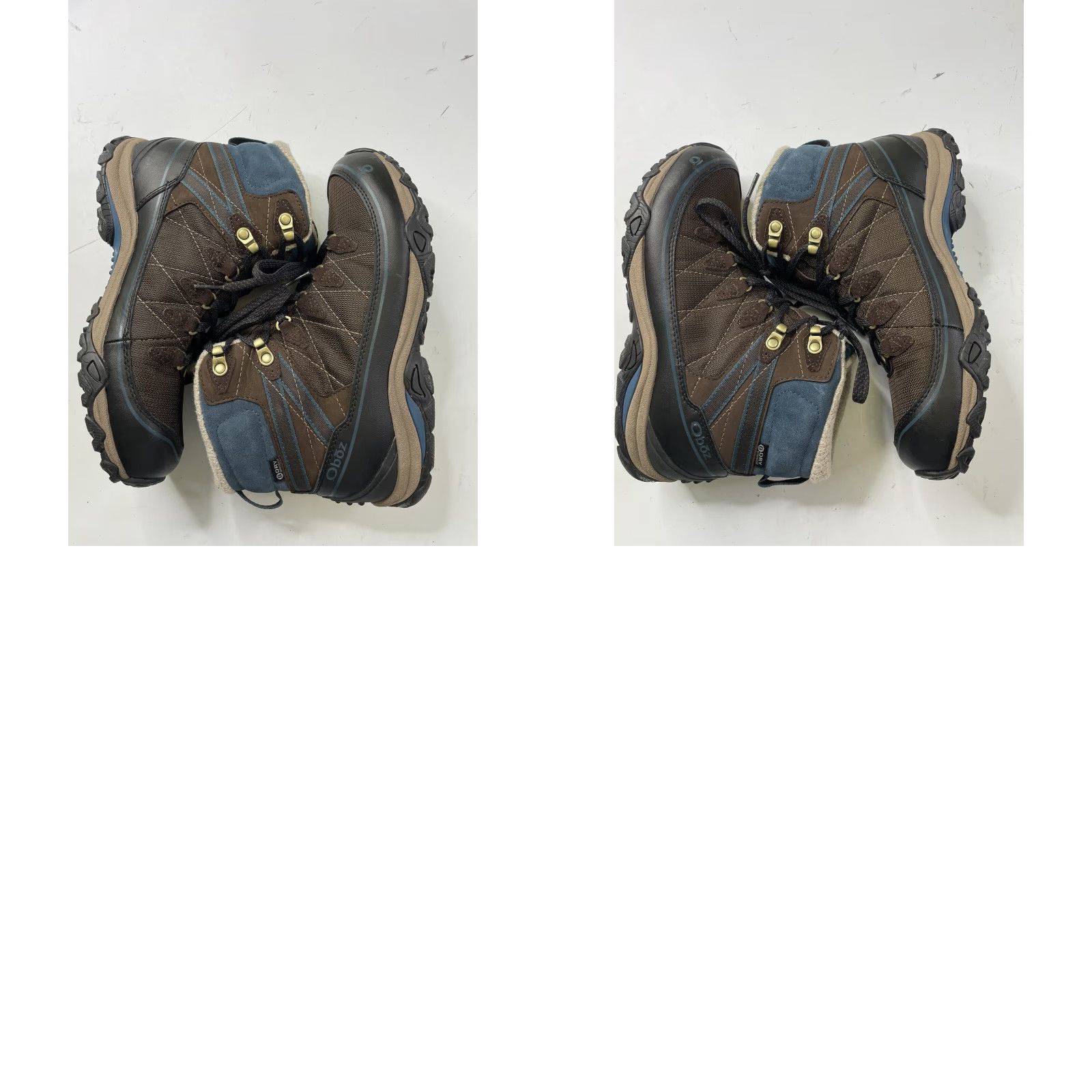 Oboz Oboz Juniper Waterproof Mid Chukka Boots Women - 8.5 US - Leather Brown Waterproof Boots Womens 8.5} Size US 6 / IT 36 - 8 Thumbnail