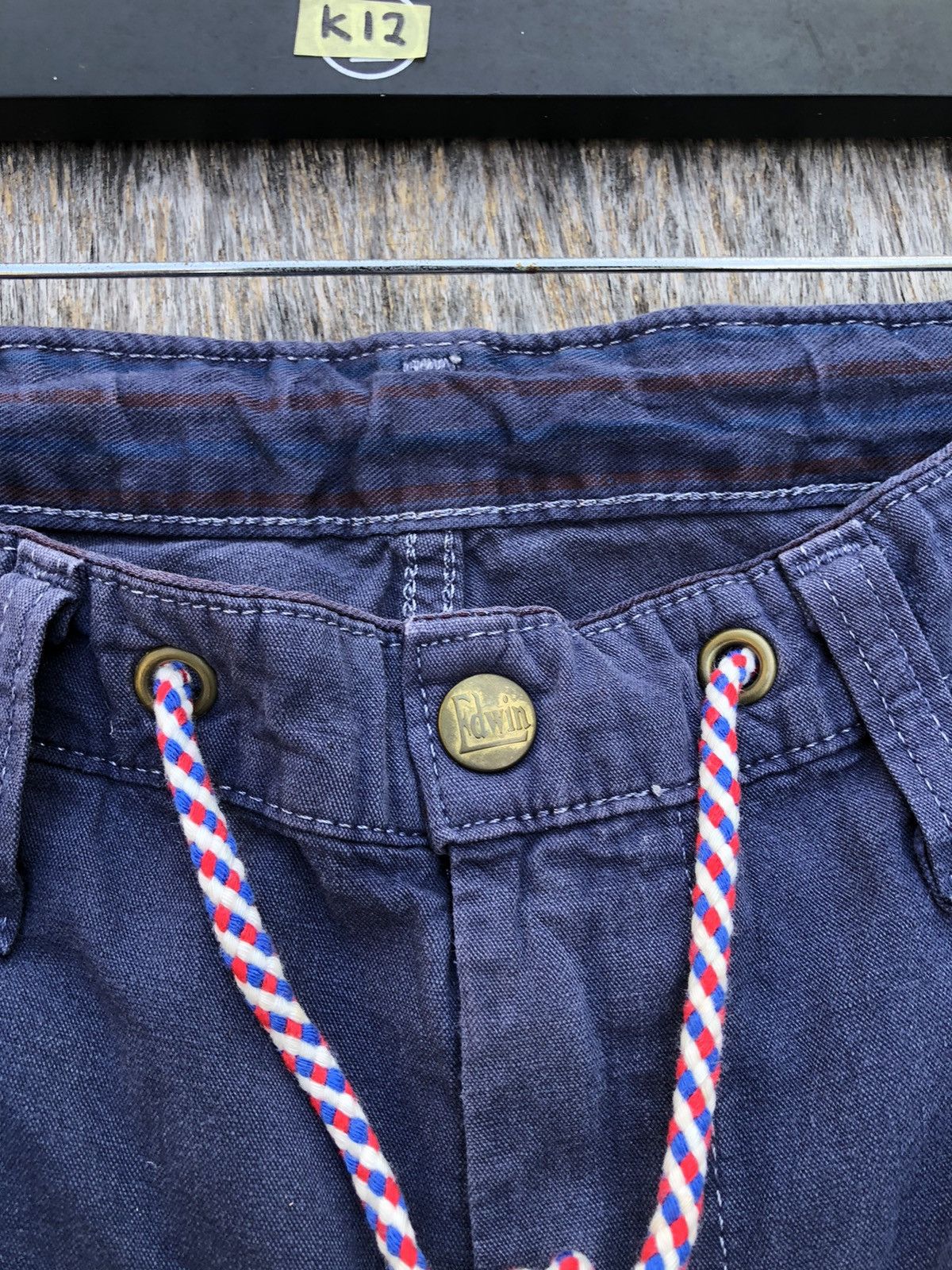 Edwin Japanese Edwin Faded Colour Plain Design Size US 31 - 6 Thumbnail