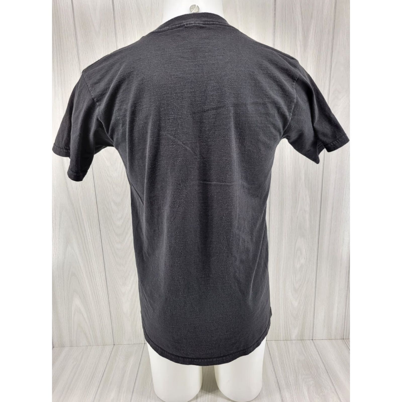 Nutmeg VINTAGE Distressed Dale Earnhardt Intimidator #3 T-shirt Nutmeg Large Mens Black Graphic Print 90s USA Logo Cotton Short Sleeve Crew Neck All Seasons Size US L / EU 52-54 / 3 - 6 Thumbnail