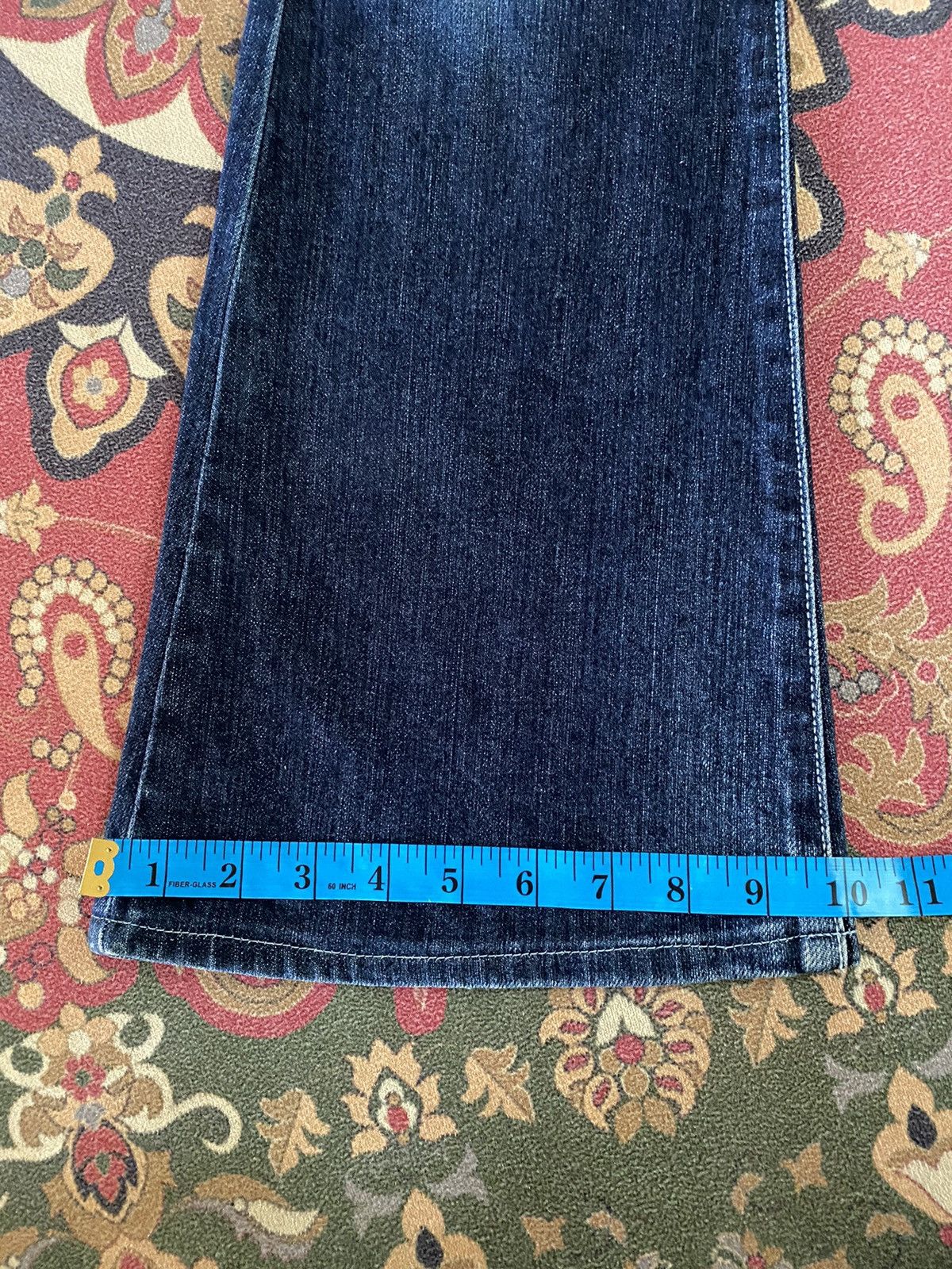 Edwin 🔥🔥Japanese Brand C17 Cedixsept Jeans Super Flare Denim Size US 27 - 18 Thumbnail