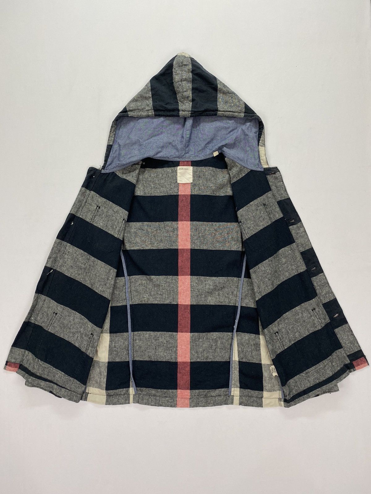 Life After Denim Life After Denim Plaid Hooded Jacket Size US M / EU 48-50 / 2 - 7 Thumbnail