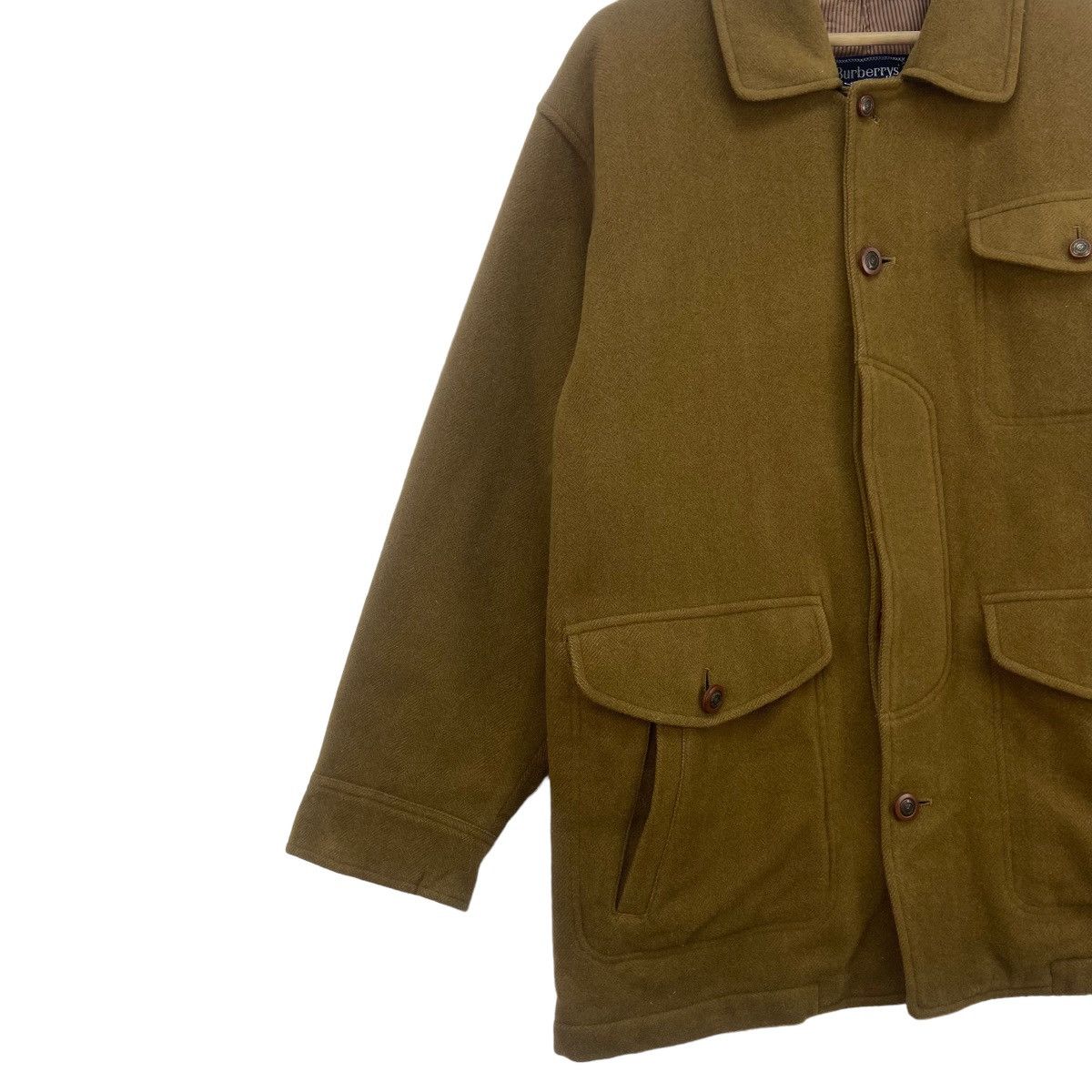 Burberry Prorsum Vintage Burberrys Prorsum Wool Heavy Coat Size US M / EU 48-50 / 2 - 9 Thumbnail