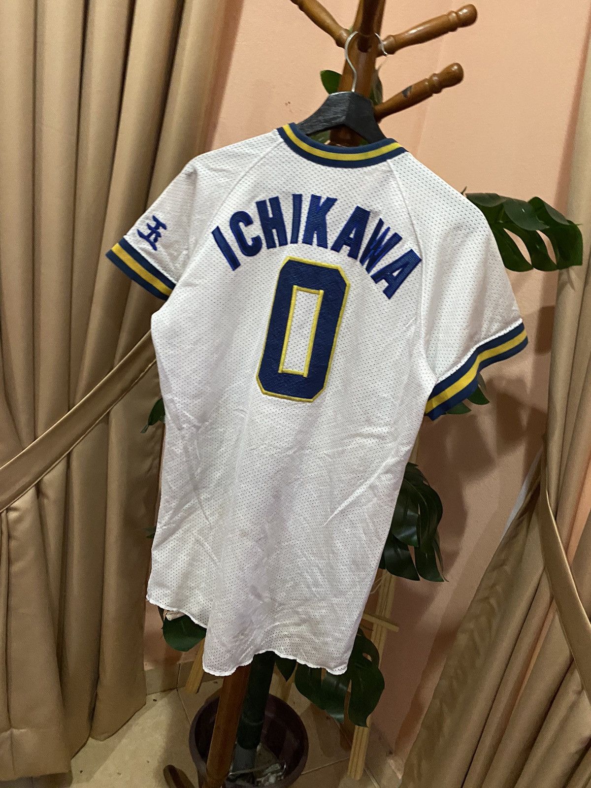 Mizuno VINTAGE NINETYS ICHIKAWA BASEBALL JERSEY Size US M / EU 48-50 / 2 - 9 Thumbnail