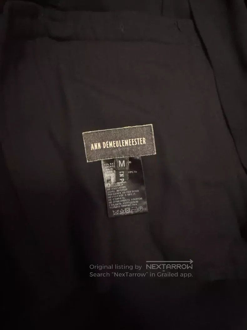 Ann Demeulemeester Ann Demeulemeester Size M blazer Size 34R - 4 Thumbnail