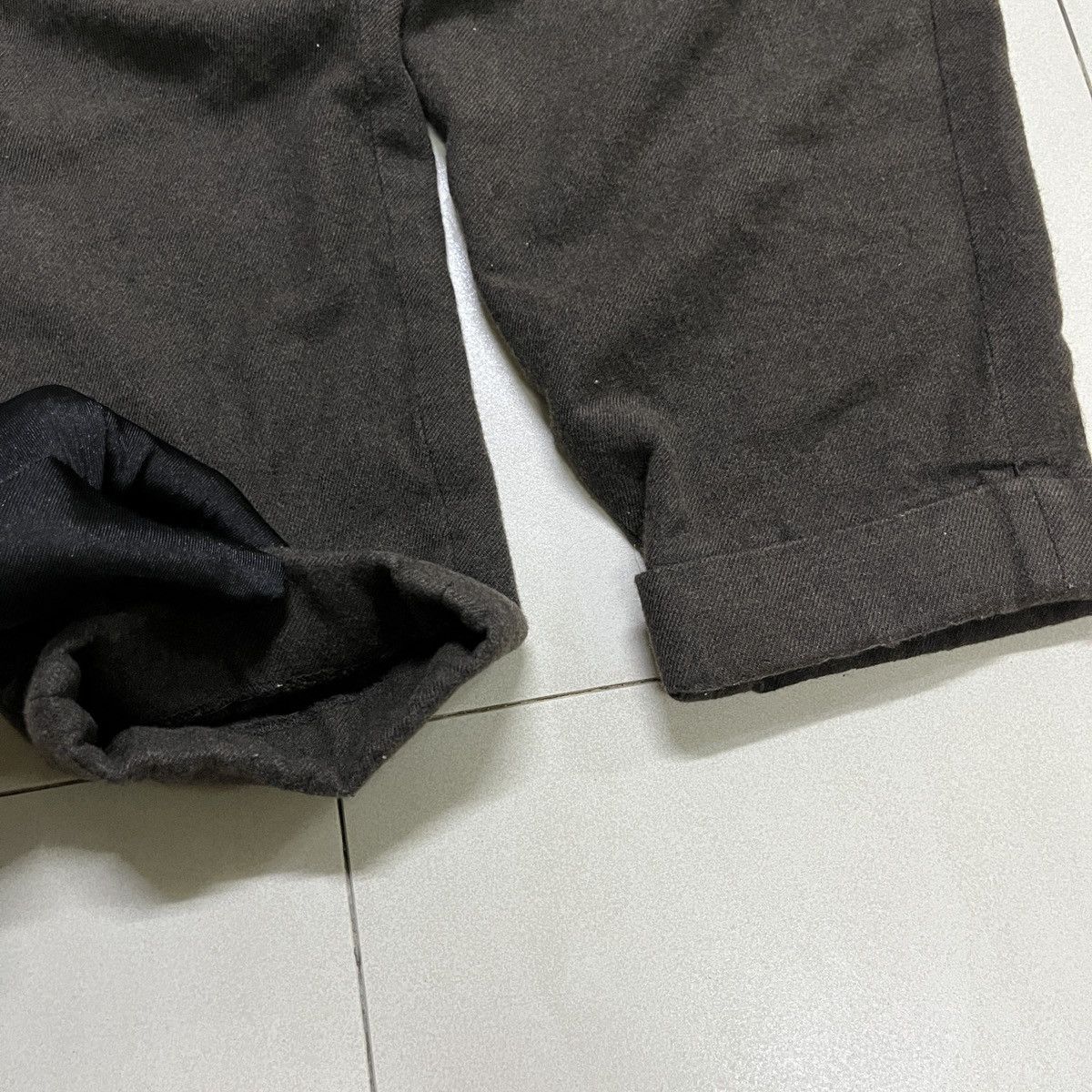 Issey Miyake × Ne-Net × Sunao Kuwahara Vintage Sunaokuwahara Balloon Wool Shorts Size 28" / US 6 / IT 42 - 4 Thumbnail