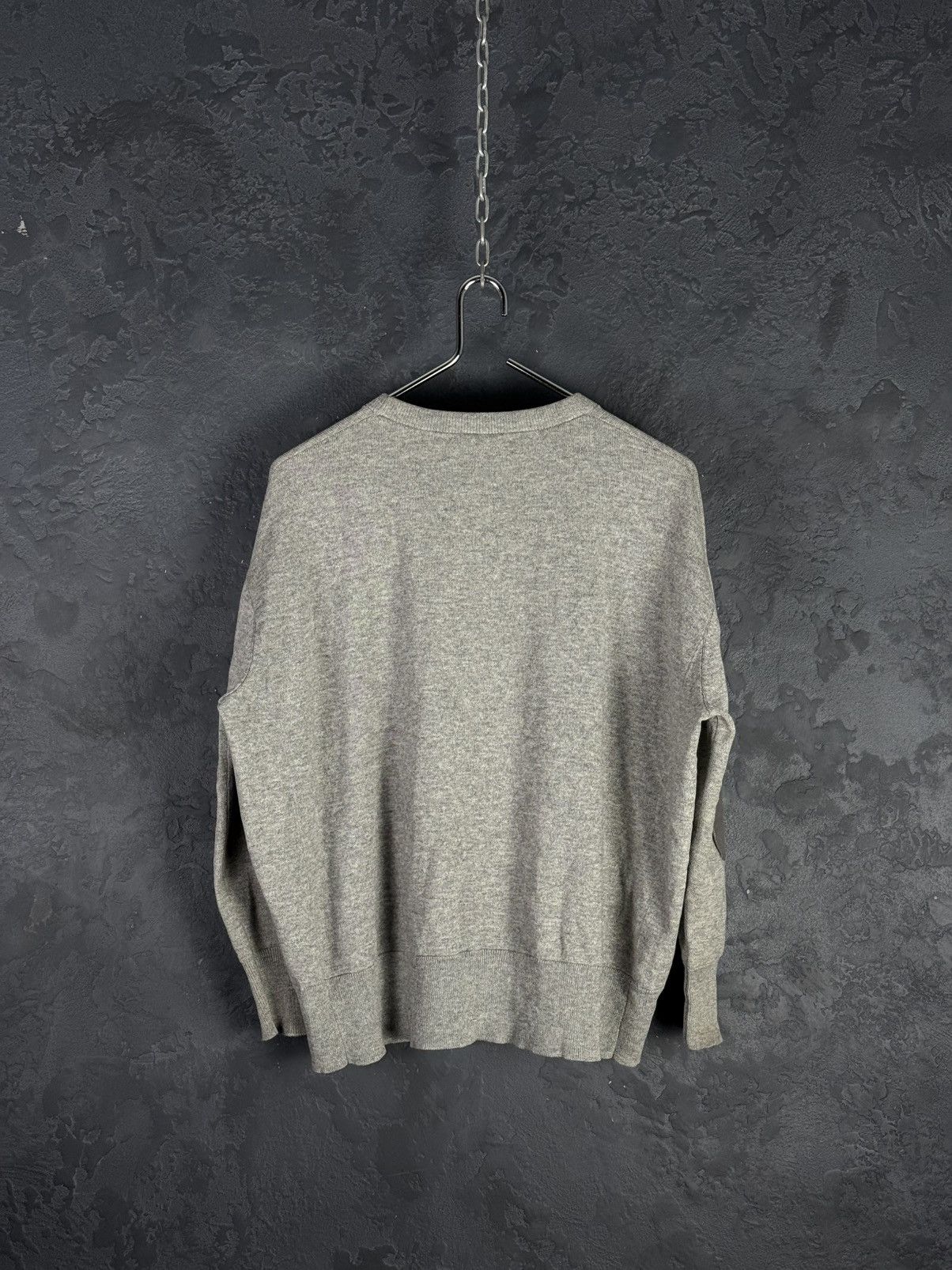 Brunello Cucinelli BRUNELLO CUCINELLI Cashmere Elbow Patch Women’s Sweater Size M / US 6-8 / IT 42-44 - 8 Thumbnail