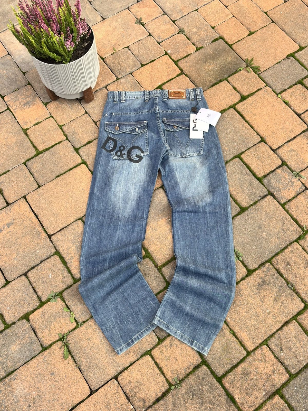 Dolce & Gabbana Rare Vintage D&G Big Logo Dolce&Gabbana jeans Drip