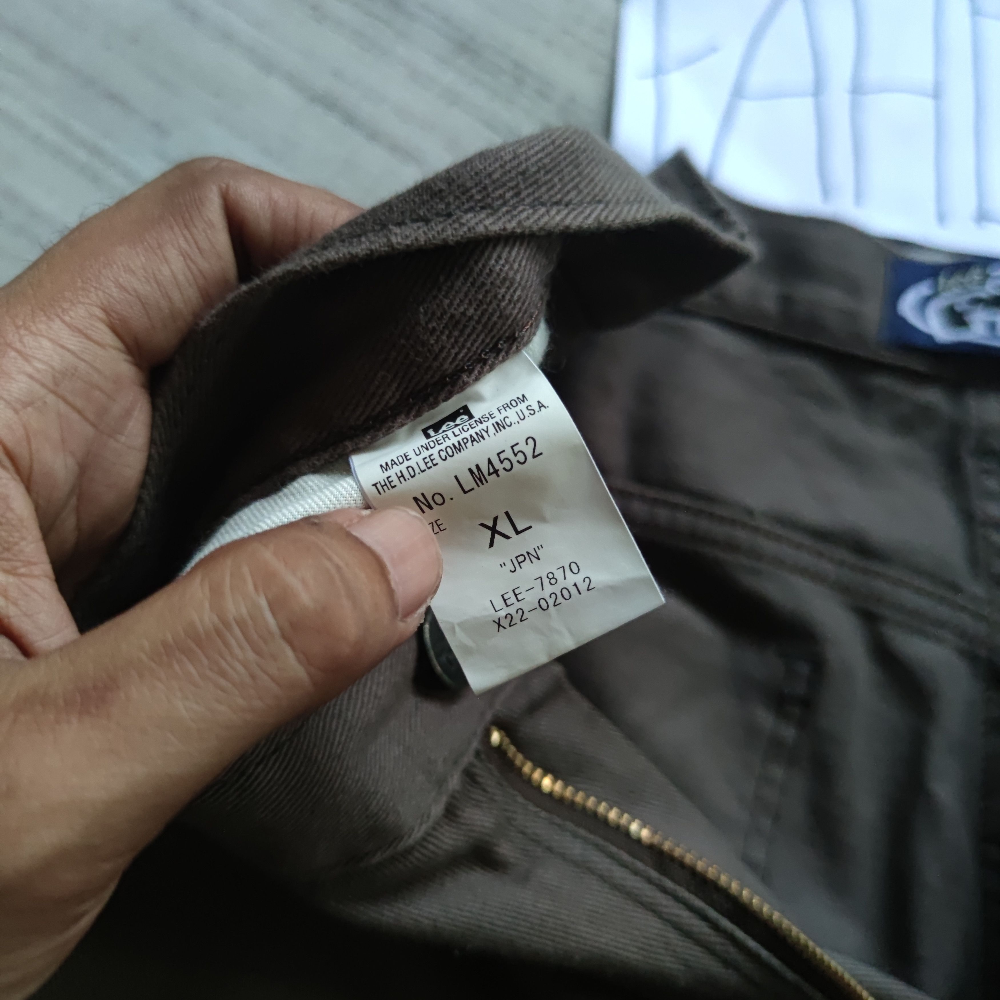 Lee × Vintage VINTAGE LEE PIPES BAGGY Size US 36 / EU 52 - 8 Thumbnail