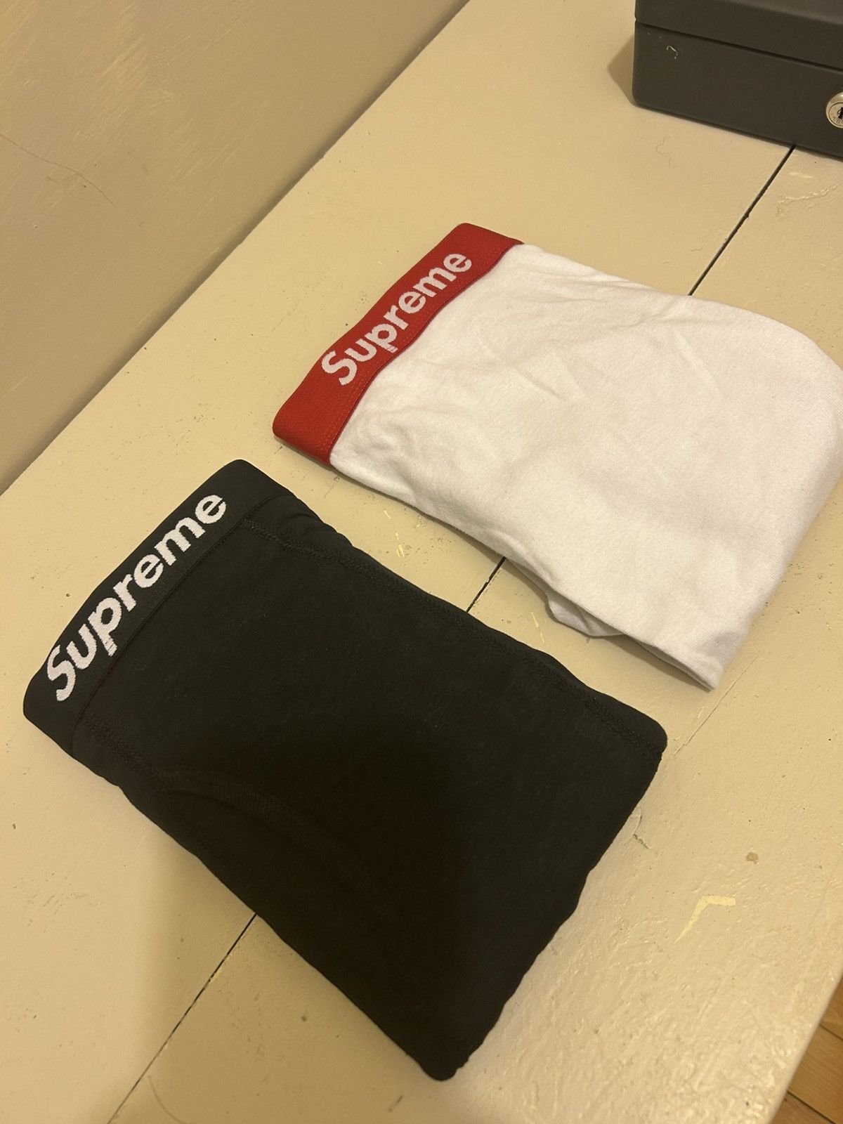 Supreme Supreme Hanes Boxer Briefs 2 Pairs Size ONE SIZE - 2 Thumbnail