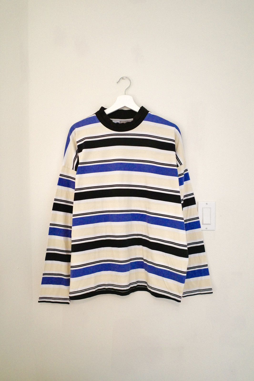 Asos Asos Oversized Striped Longsleeve Tee Size US L / EU 52-54 / 3 - 1 Thumbnail