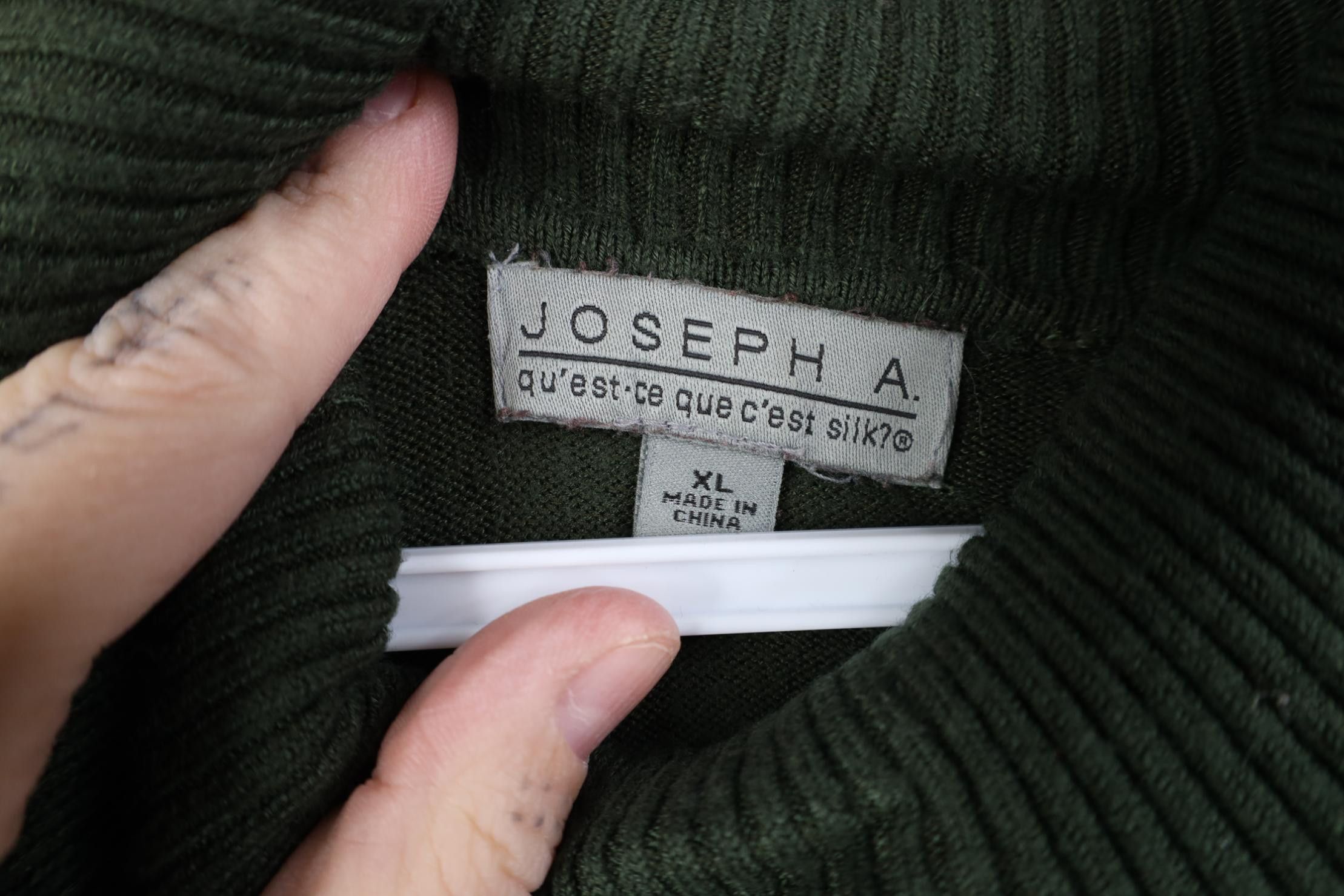 Vintage Vintage 90s Joey Potter Dawsons Creed Turtleneck Sweater Size XL / US 12-14 / IT 48-50 - 5 Thumbnail