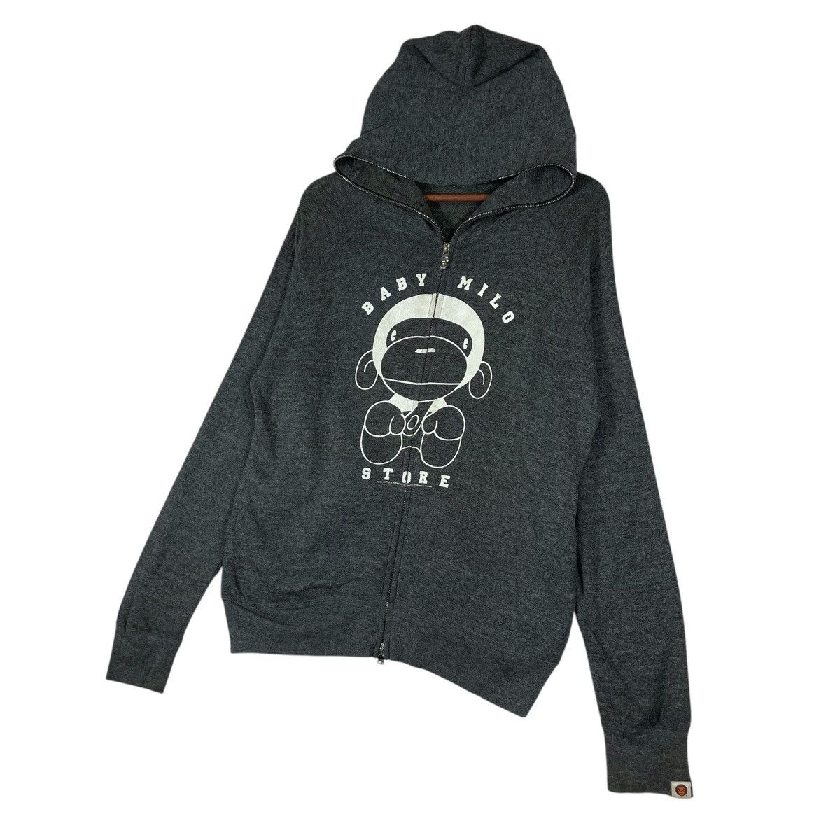 Bape × Vintage Vintage Baby Milo Full Zip Hoodie Sweater Size S / US 4 / IT 40 - 3 Thumbnail