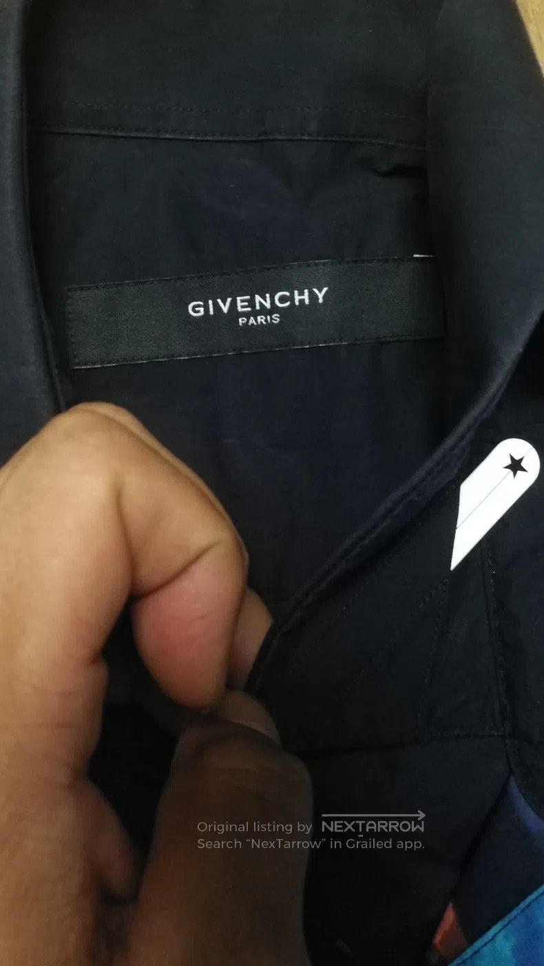 Givenchy Givenchy Size 41 Oil painting black label shirt Size US S / EU 44-46 / 1 - 5 Thumbnail