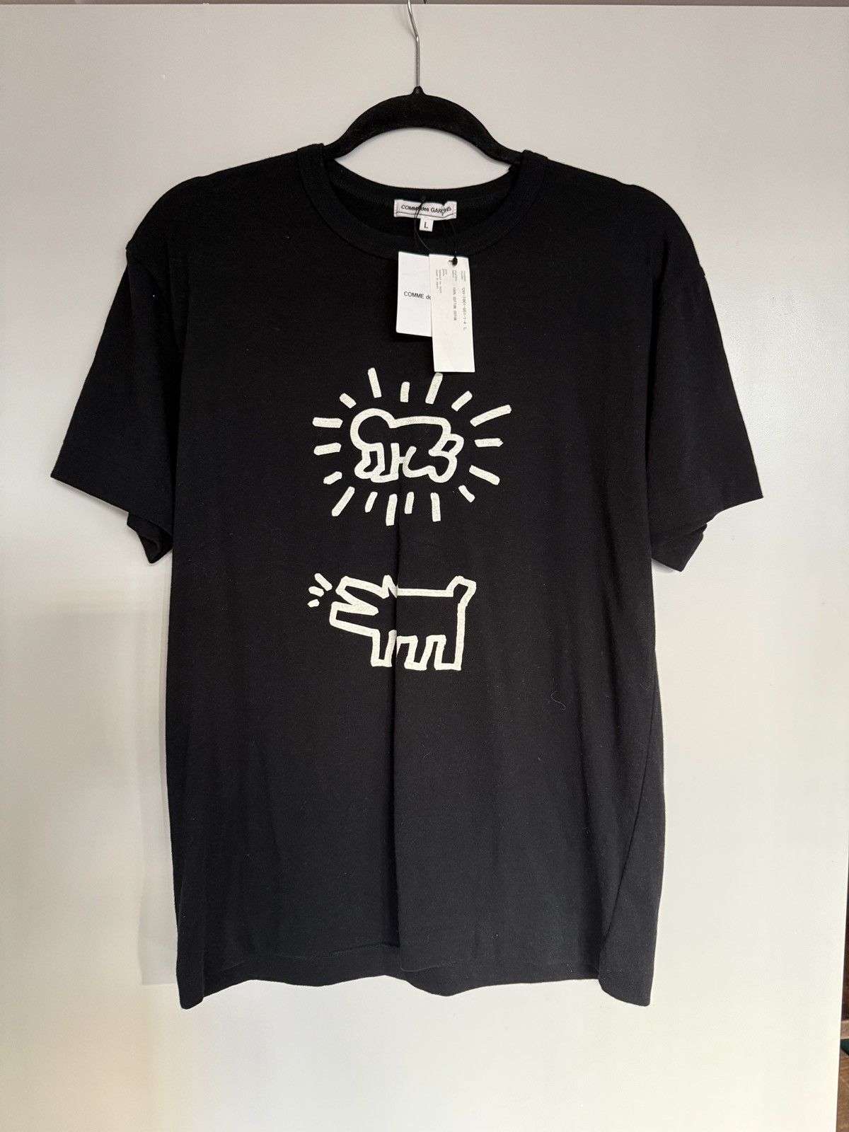 Comme des Garcons Keith Haring AD2011 T-shirt Size US L / EU 52-54 / 3 - 1 Thumbnail