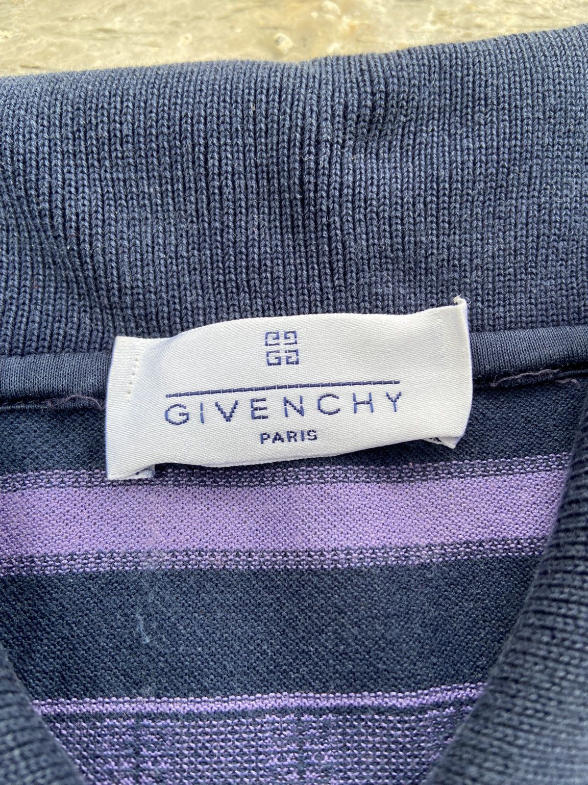 Givenchy Givenchy Stripe Polo Shirt Size US L / EU 52-54 / 3 - 3 Thumbnail