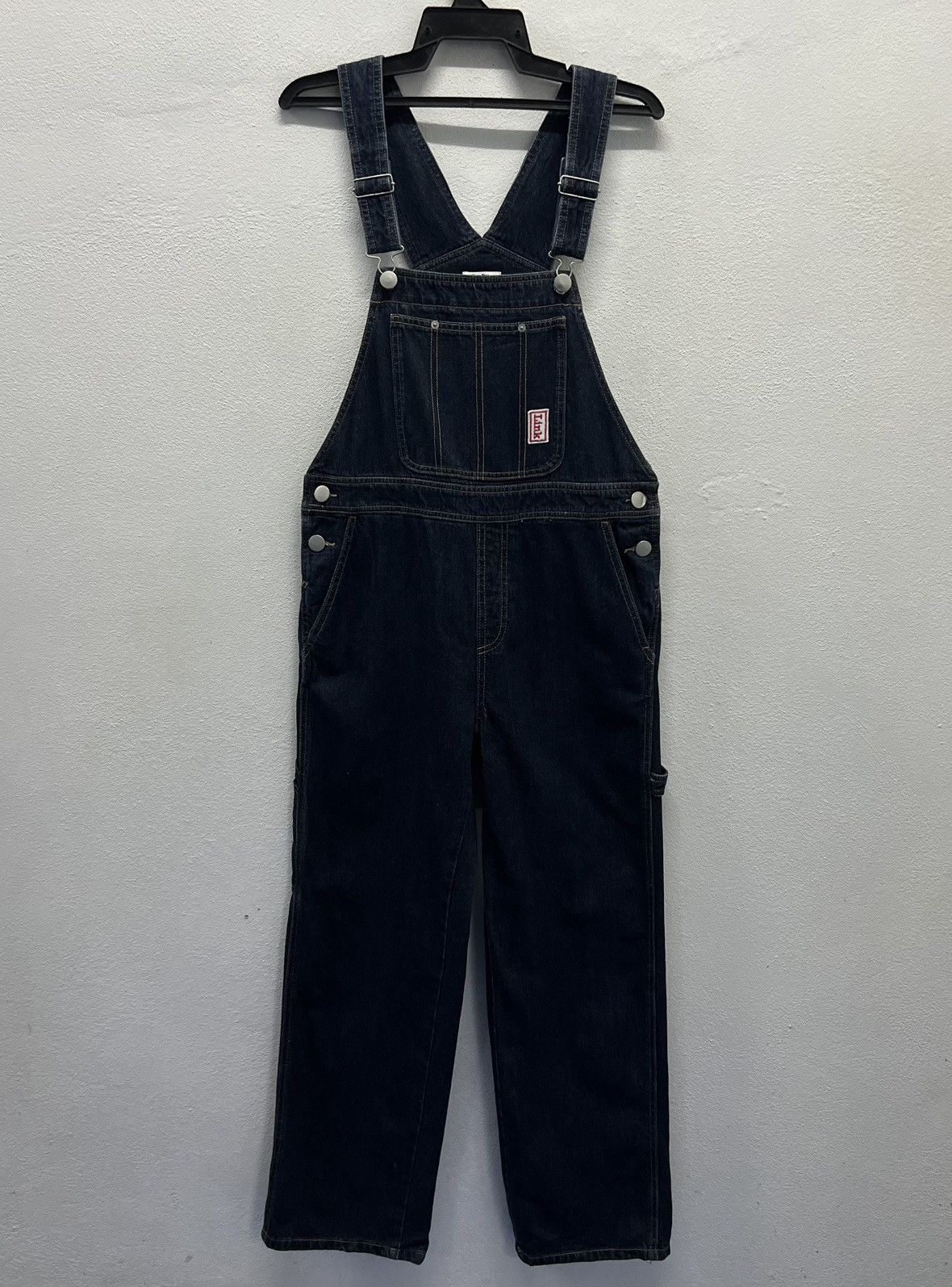 Japanese Brand × Vintage Vintage-Inspired Dark Denim Overalls – Pair Pair (Size M) Size US 35 - 1 Thumbnail