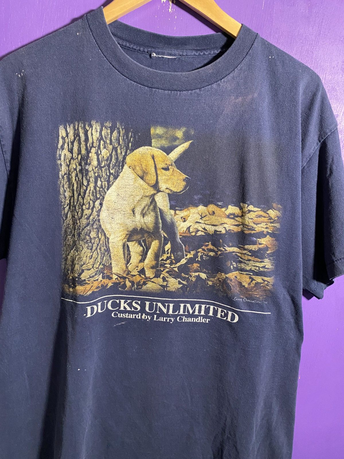 Other Vintage 90s Ducks unlimited golden retriever t-shirt Size US XL / EU 56 / 4 - 3 Thumbnail