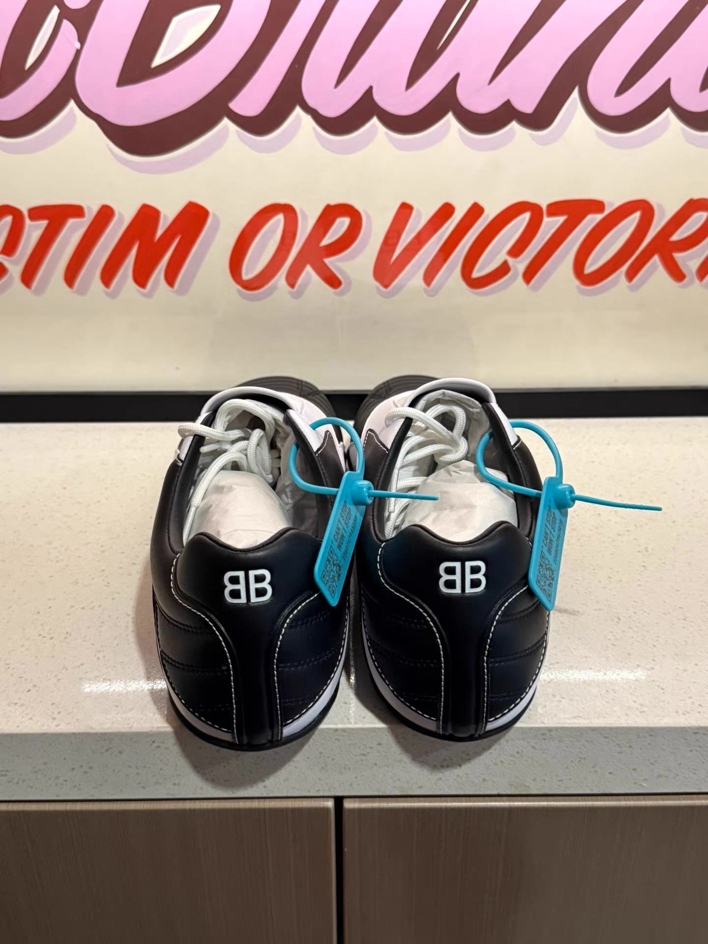 Balenciaga Balenciaga Zen Men's low-top leather soccer-inspired Ｑ20 Size US 8.5 / EU 41-42 - 4 Thumbnail