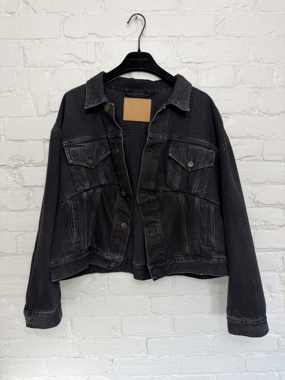 Balenciaga FW16 "Swing" denim jacket