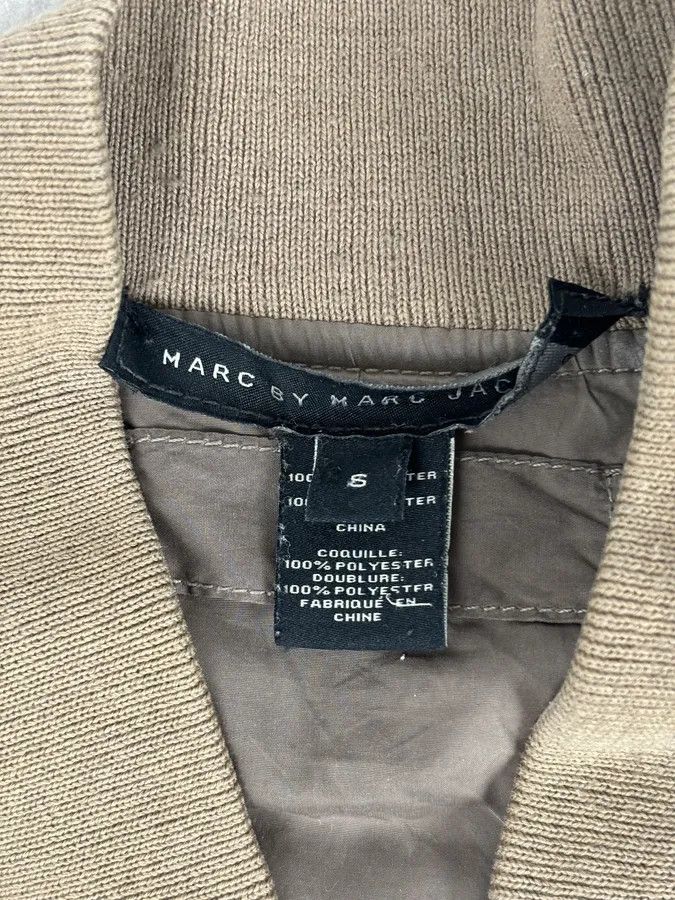 Marc Jacobs Marc Jacobs Reversible Beige Nylon Quilted Bomber Jacket Size US S / EU 44-46 / 1 - 15 Thumbnail