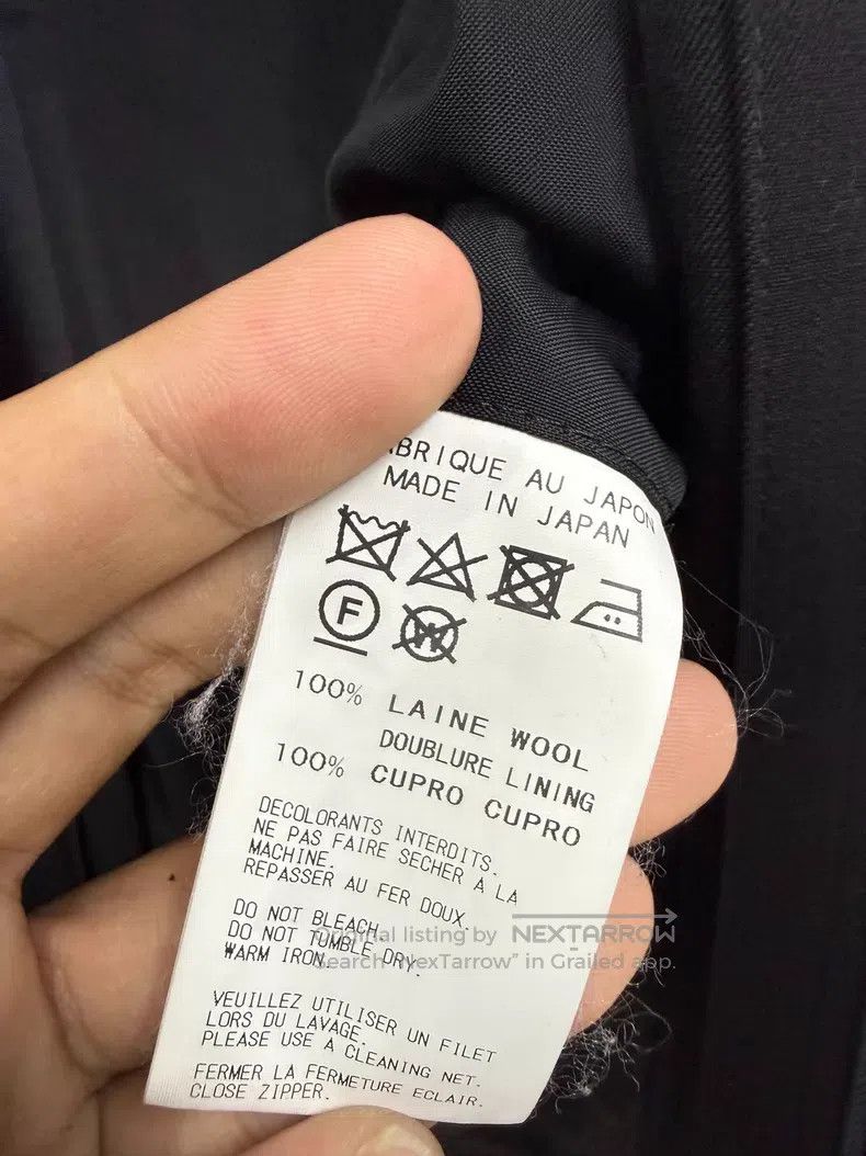 Yohji Yamamoto Yohji Yamamoto deconstructed coat with multiple zippers an Size US S / EU 44-46 / 1 - 7 Thumbnail