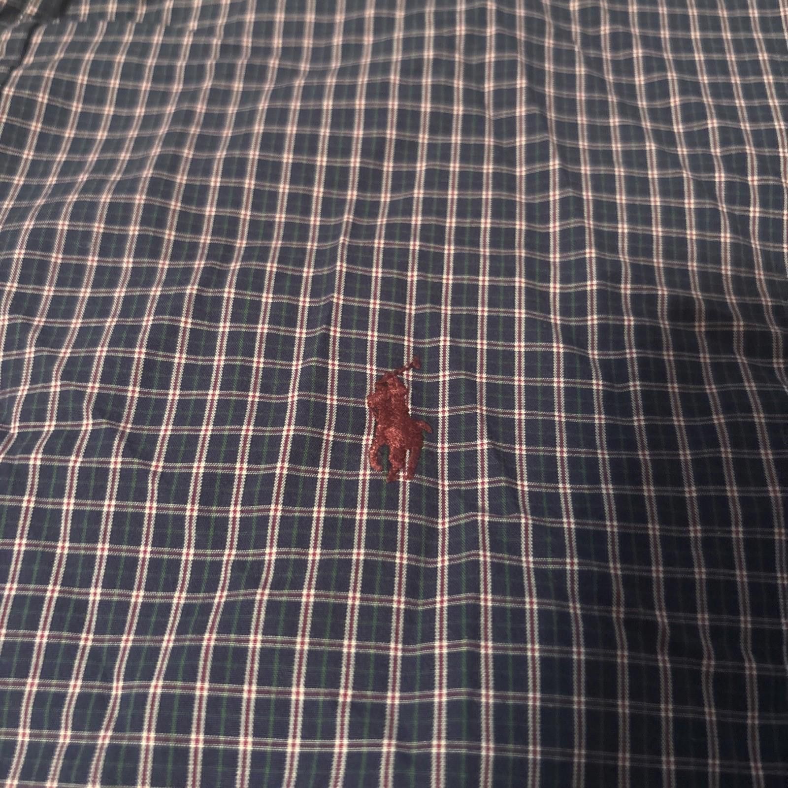 Polo Ralph Lauren Polo Ralph Lauren Yarmouth Purple Plaid Shirt Mens 17 34/35 Size 42R - 3 Thumbnail