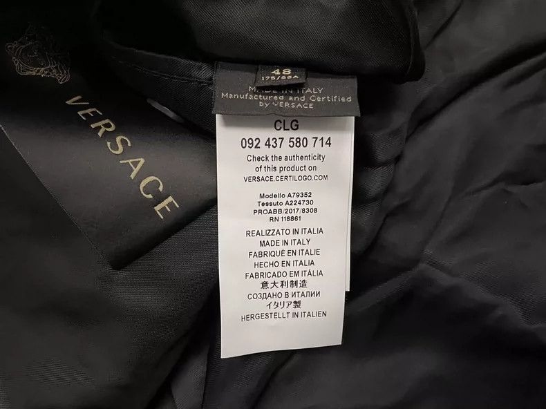 Versace Versace Mulberry silk padded jacket Size US M / EU 48-50 / 2 - 7 Thumbnail