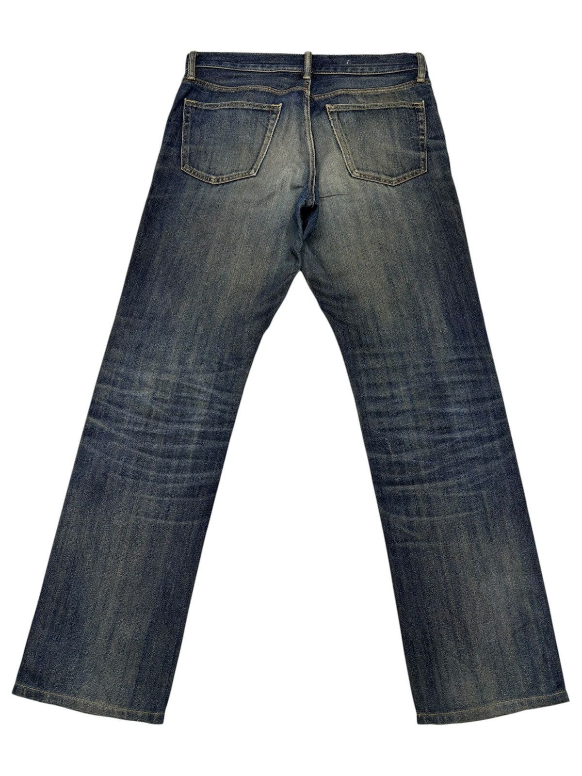 Undercover × Uniqlo UNIQLO VINTAGE JAPAN MUD WASH DENIM JEANS Size US 35 - 2 Thumbnail
